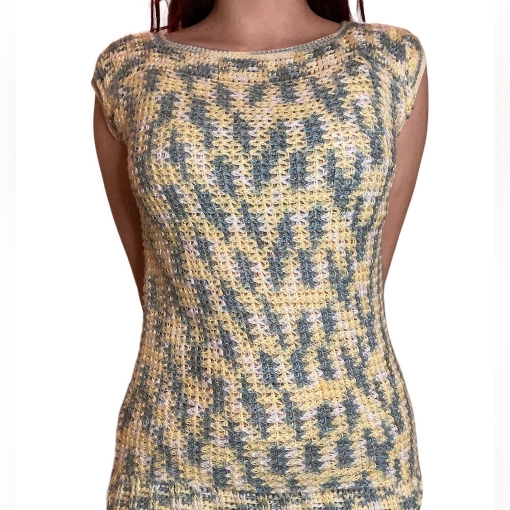 handmade knitted shirt